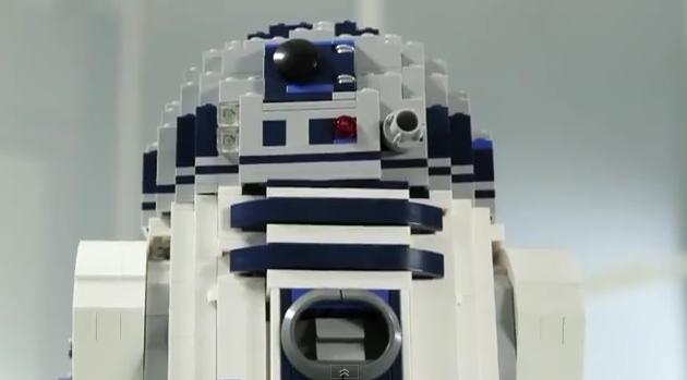 Der R2-D2 aus LEGO-Steinen. (Foto: LEGO)