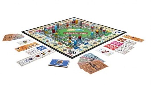 So wird diese Monopoly-Variante aussehen. (Foto: Hasbro / Joystiq)
