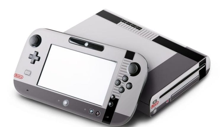 Die Wii U im NES-Stil? (Foto: Decalgirl.com)