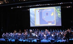 Während des Konzerts werden Spielszenen dargestellt. (Foto: zelda-symphony.com)