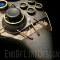 Der Xbox 360-Controller im Dishonored-Design. (Foto: endoflinedesigns.com)