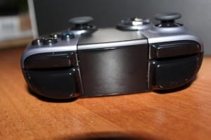 Ouya besitzt vier Schultertasten - wie das PS3-Gamepad. (Foto: GamingGadgets.de)