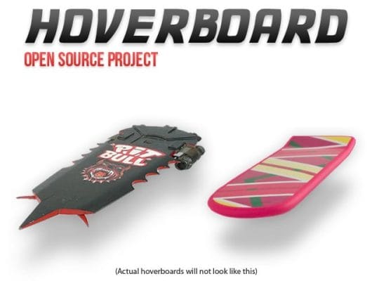 So könnte das Hoverboard aussehen. (Foto: Indiegogo)