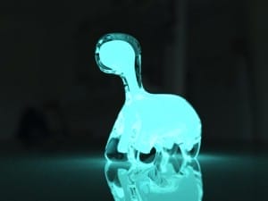 Cool! Ein leuchtender Apatosaurus (Foto: Kickstarter.com)