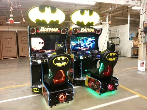 Einmal selbst ins Batmobil steigen... (Foto: arcadeheroes.com)