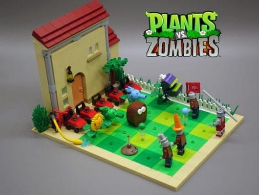 LEGO trifft auf Pflanzen und Zombies. (Foto: LEGO Ideas)