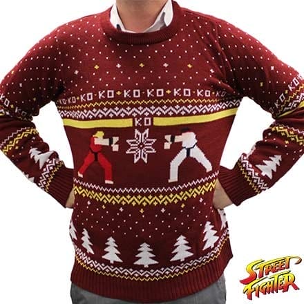 Christmas Jumper: Street Fighter. (Foto: Funstock)