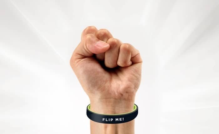 Gag oder Gadget? Das Flip Band (Foto: Kickstarter)