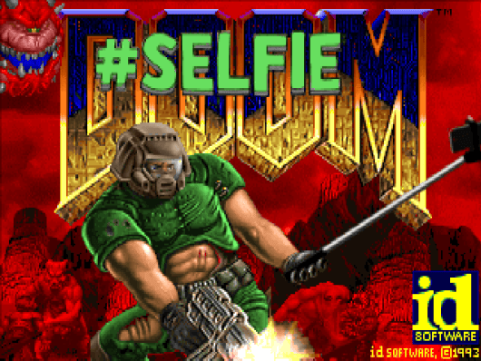 Doom als Selfie-Edition. Sowas aber auch... (Foto: DoomWorld)