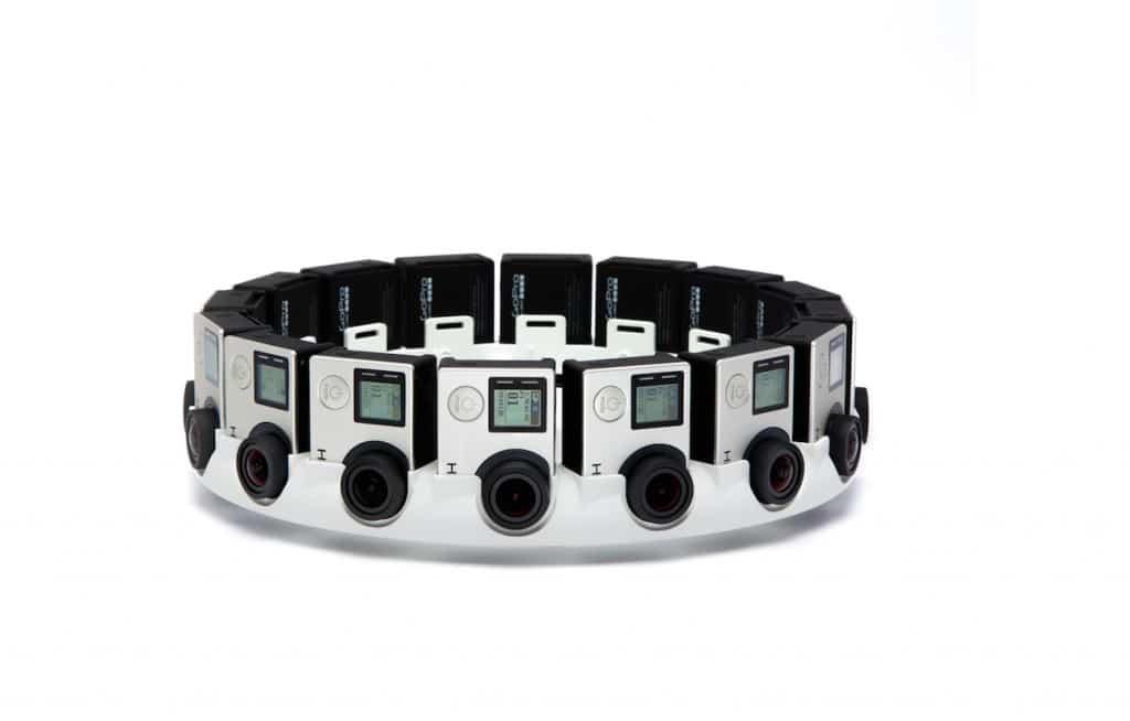 16 GoPro-Kameras erzeugen 3D-Inhalte. (Foto: Google)