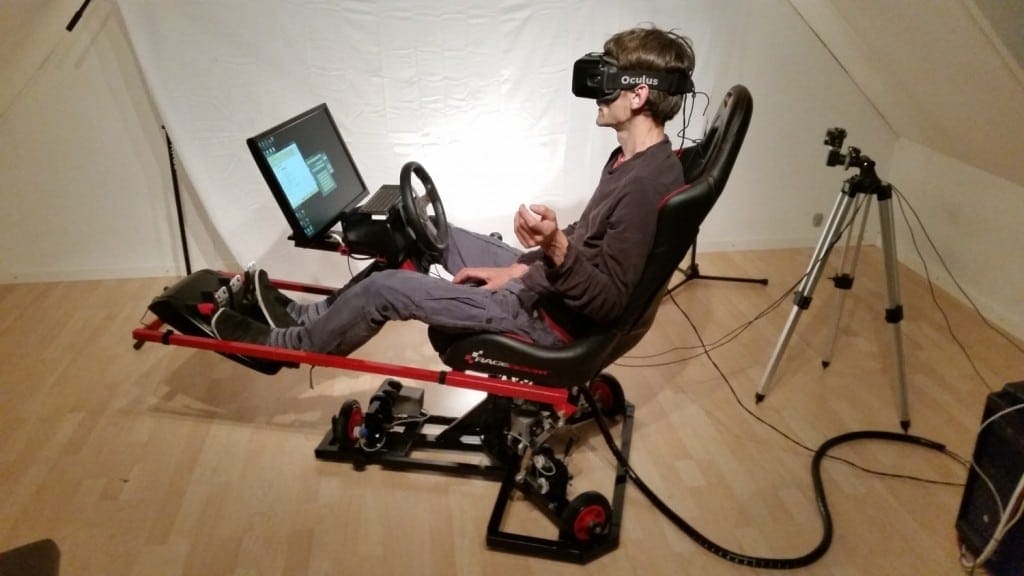 Das perfekte Erlebnis mit VR-Brille. (Foto: Tommy Frank)