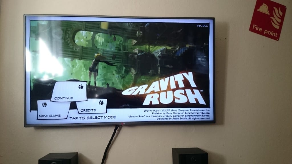 Gravity Rush auf PlayStation TV. Feine Sache. (Foto: NEOGAF)