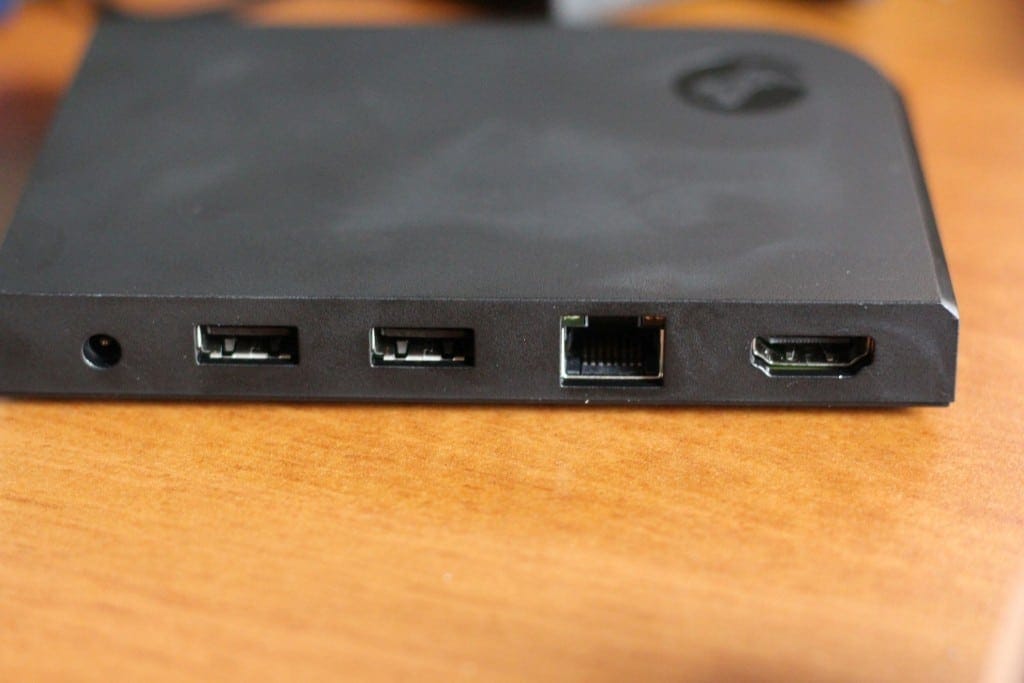 USB-Anschlüsse, HDMI, Power. (Foto: GamingGadgets.de)