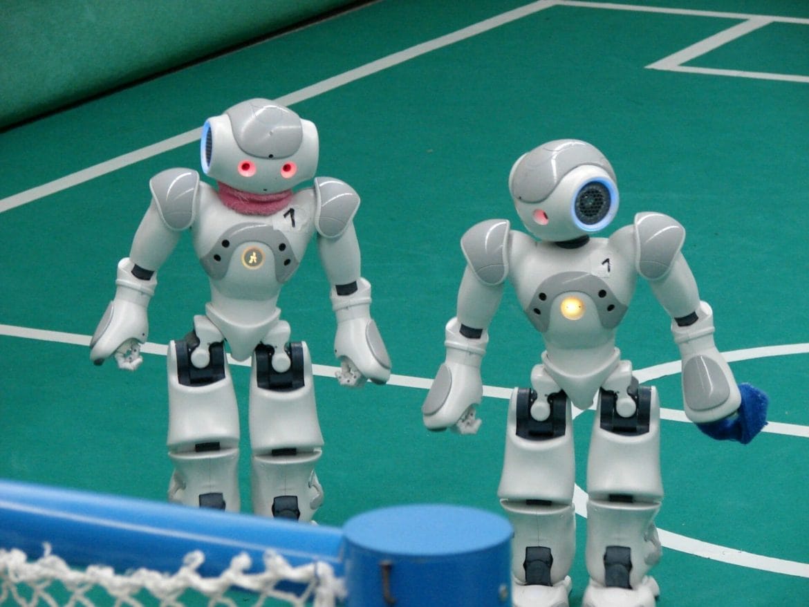 Das Roboter-Turnier findet ganz in der Nähe auch statt. (Foto: Schreibfabrik)