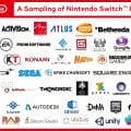 Diese Firmen bringen Inhalte auf Switch. (Foto: Nintendo)