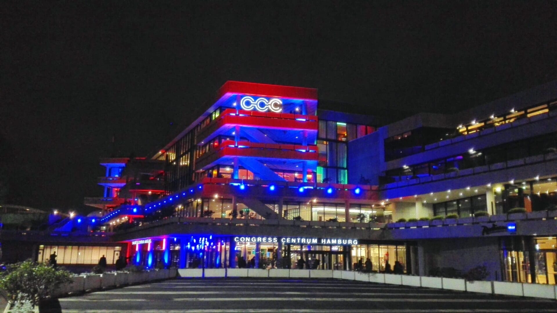 Das Congress Centrum Hamburg beim letztjährigen 32C3. (Foto: Oliver Hermanni)