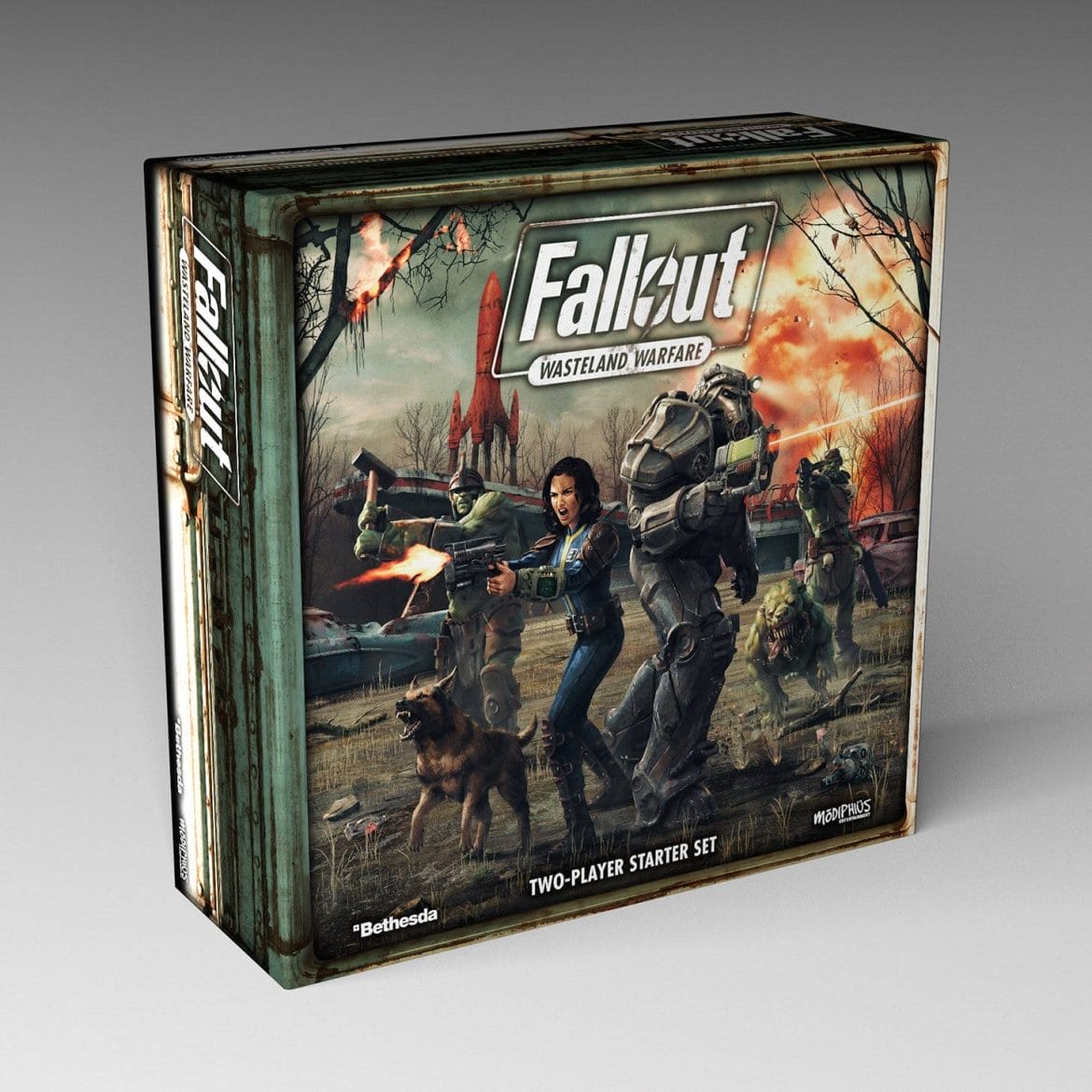 Fallout: Wasteland Warfare besitzt einen KI- und Coop-Modus. (Foto: Modiphius)