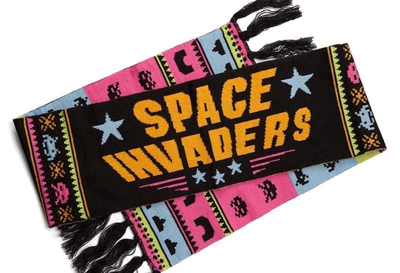 Space Invaders als Nerd-Schal. (Foto: ThinkGeek)