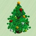 LEGO-Weihnachtsbaum im typischen Grün. (Foto: ChrisMcVeight)