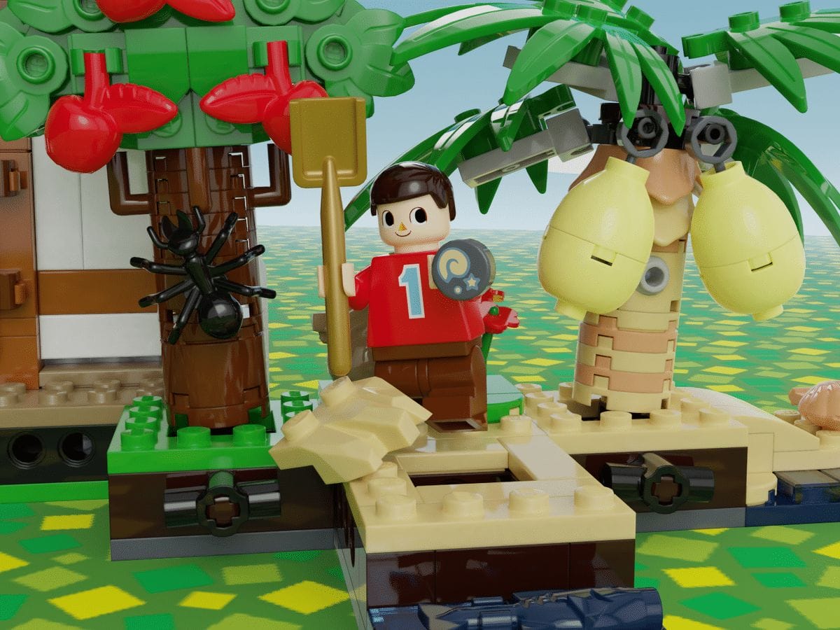 LEGO trifft auf Animal Crossing. (Foto: LEGO Ideas)
