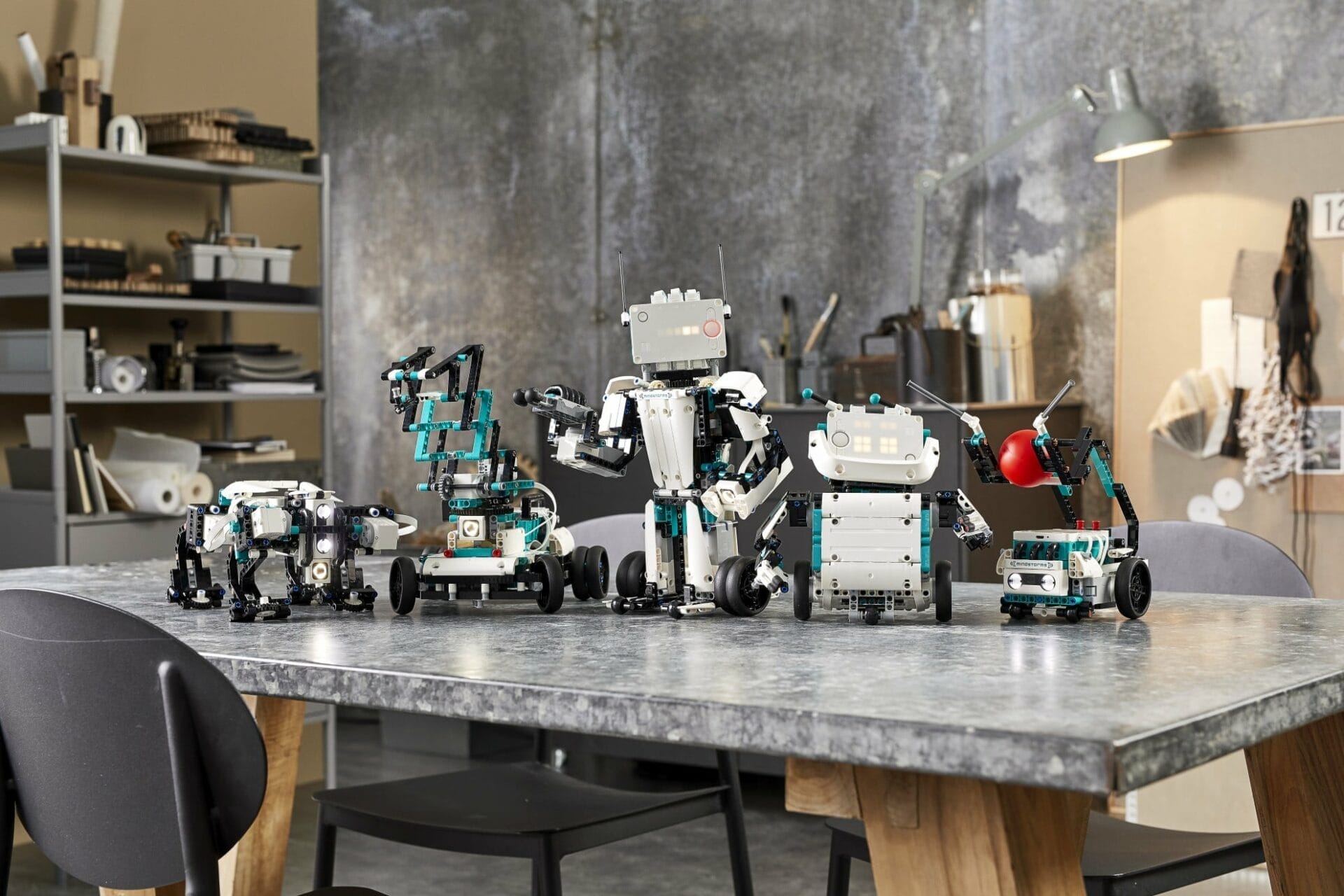 Baut euch eine Roboter-Armee - mit dem Mindstorms Robot Invention. (Foto: LEGO)