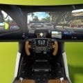 Mittendrin - im Aston MArtin AMR-C01. (Foto: Curv Racing Simulators)