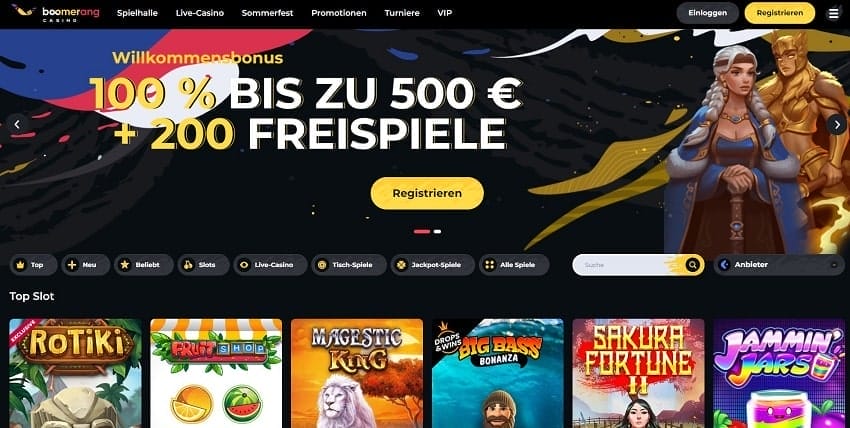 boomerang casino website neu