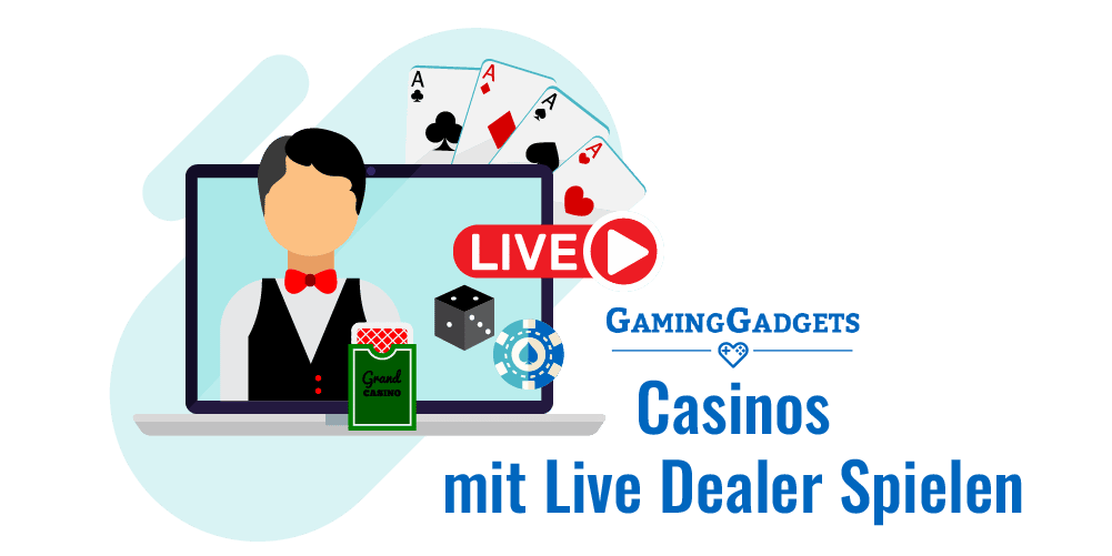 Casinos mit Live Dealer Spielen
