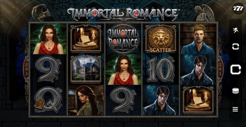 Immortal Romance Jackpot Spielautomat