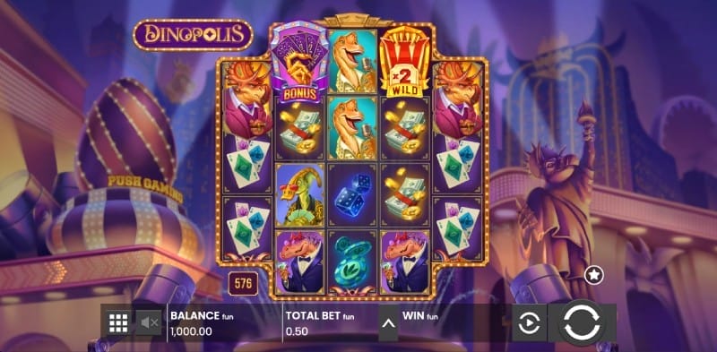 dinopolis slot von push gaming im online casino spielen