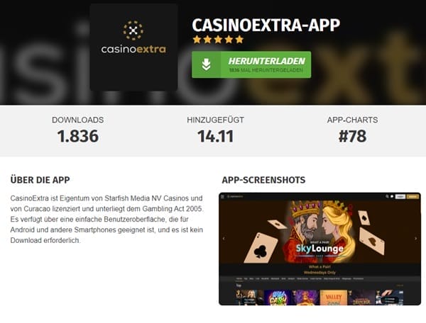 CasinoExtra App