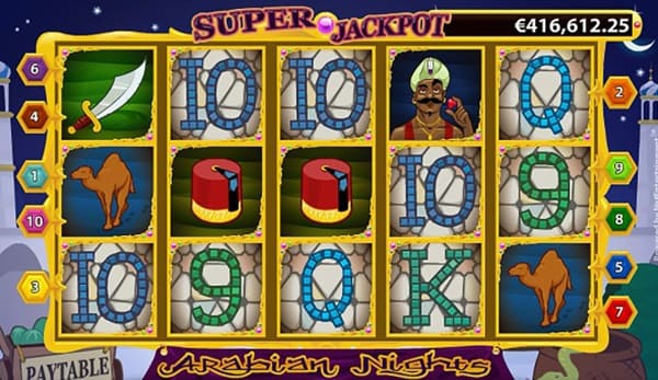 Net Ent Arabian Nights Jackpot Spielautomat